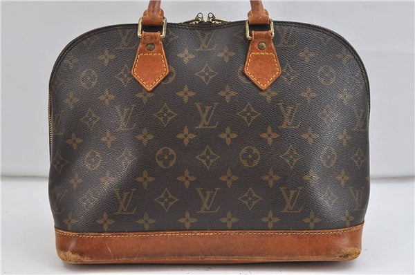 Authentic Louis Vuitton Monogram Alma Hand Bag M51130 LV 2421D