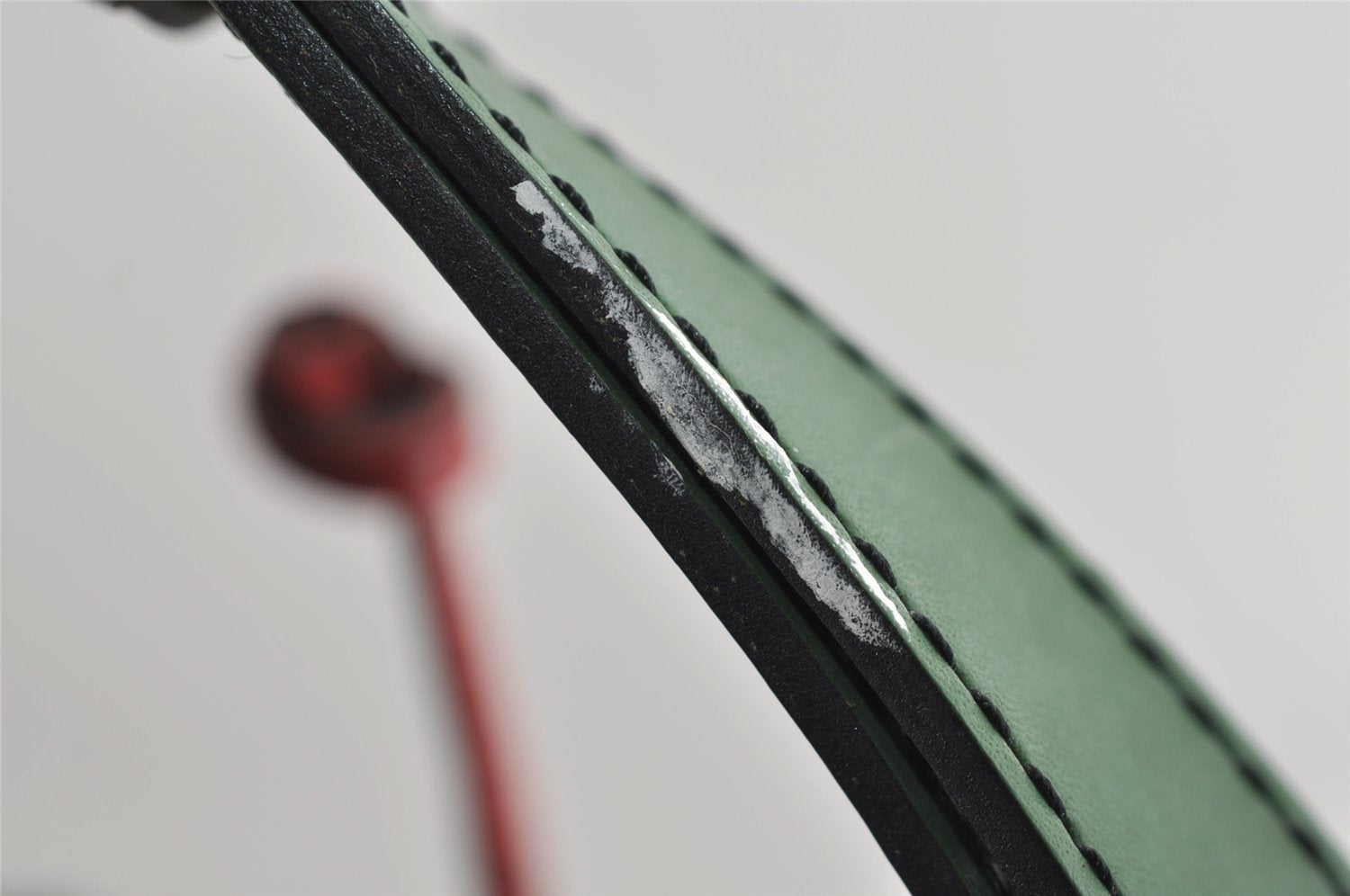 Auth Louis Vuitton Epi Noe Tricolor Blue Red Green M44082 Drawstring Bag 2421I