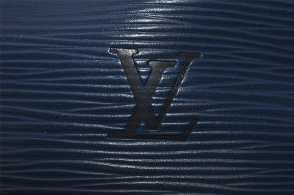 Auth Louis Vuitton Epi Noe Tricolor Blue Red Green M44082 Drawstring Bag 2421I