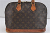 Authentic Louis Vuitton Monogram Alma Hand Bag M51130 LV Junk 2423D