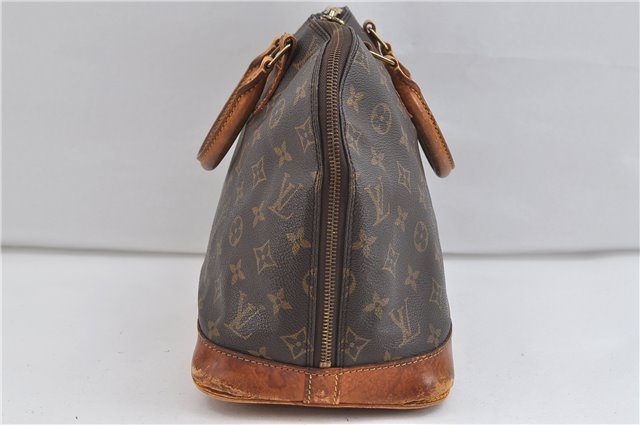 Authentic Louis Vuitton Monogram Alma Hand Bag M51130 LV Junk 2423D