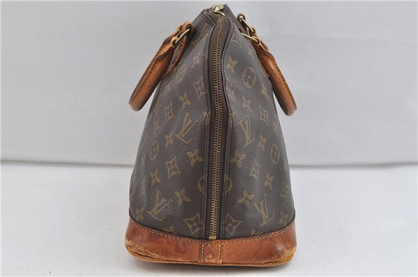 Authentic Louis Vuitton Monogram Alma Hand Bag M51130 LV Junk 2423D