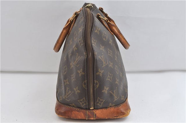 Authentic Louis Vuitton Monogram Alma Hand Bag M51130 LV Junk 2423D