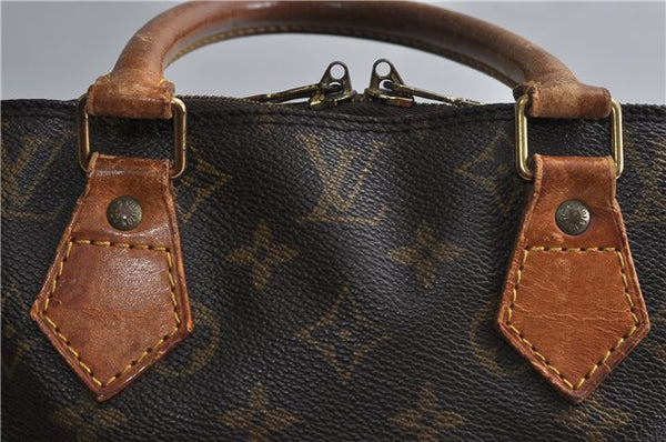 Authentic Louis Vuitton Monogram Alma Hand Bag M51130 LV Junk 2423D
