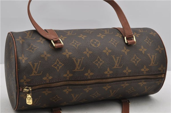 Authentic Louis Vuitton Monogram Papillon 30 Hand Bag Old Model LV 2423F