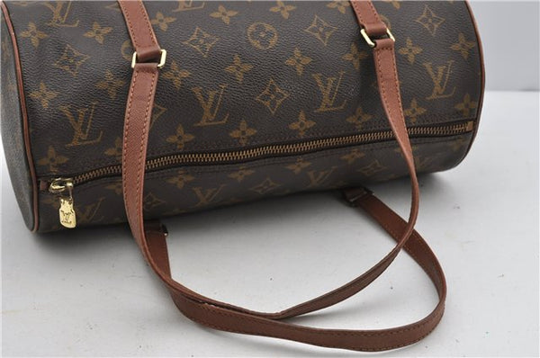 Authentic Louis Vuitton Monogram Papillon 30 Hand Bag Old Model LV 2423F