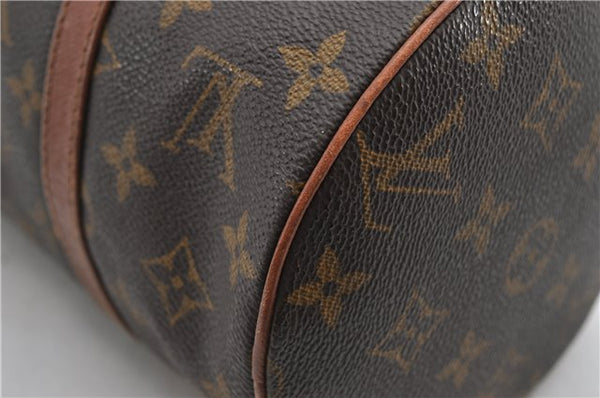 Authentic Louis Vuitton Monogram Papillon 30 Hand Bag Old Model LV 2423F
