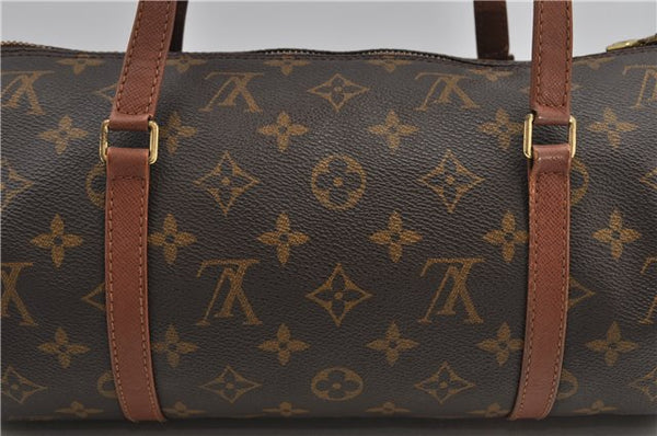 Authentic Louis Vuitton Monogram Papillon 30 Hand Bag Old Model LV 2423F