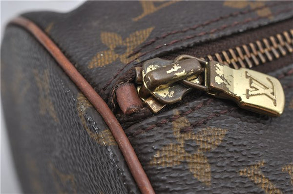 Authentic Louis Vuitton Monogram Papillon 30 Hand Bag Old Model LV 2423F