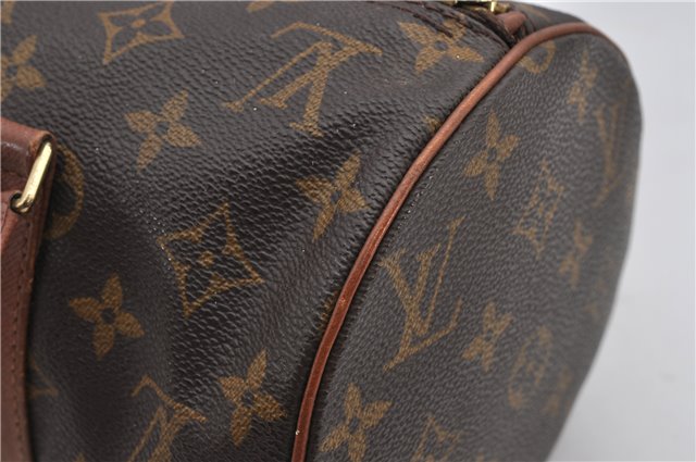 Authentic Louis Vuitton Monogram Papillon 30 Hand Bag Old Model LV 2423F