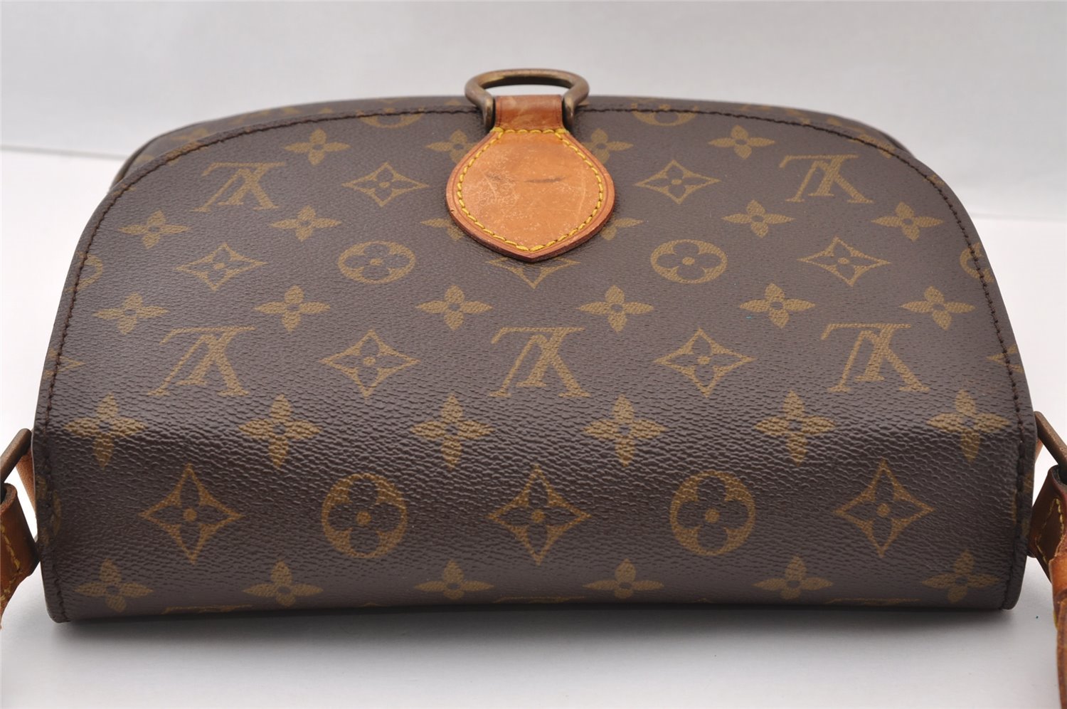 Authentic Louis Vuitton Monogram Saint Cloud GM M51242 Shoulder Cross Bag 2423I
