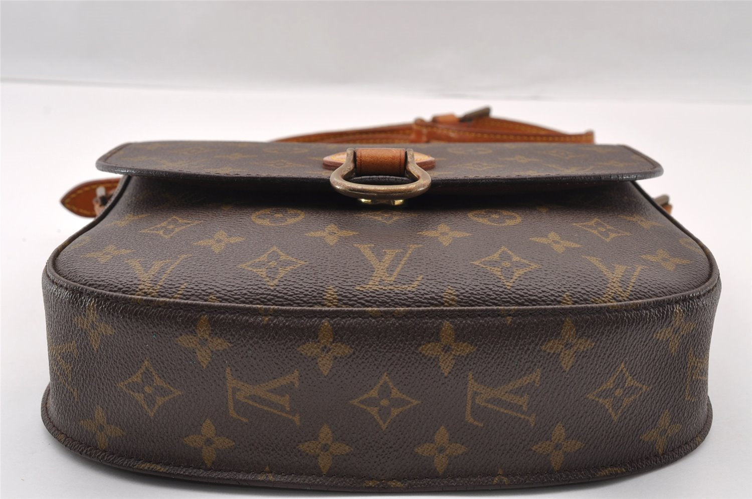 Authentic Louis Vuitton Monogram Saint Cloud GM M51242 Shoulder Cross Bag 2423I