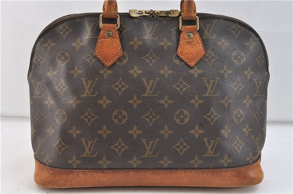 Authentic Louis Vuitton Monogram Alma Hand Bag M51130 LV 2424D