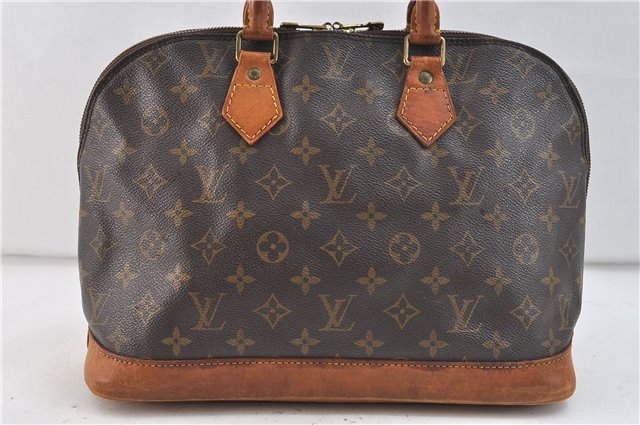 Authentic Louis Vuitton Monogram Alma Hand Bag M51130 LV 2424D