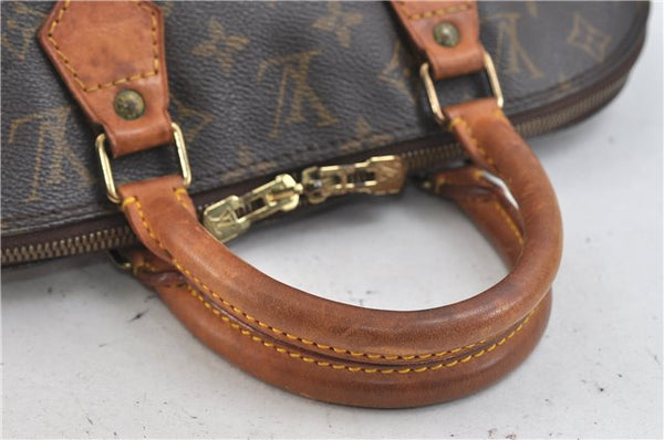 Authentic Louis Vuitton Monogram Alma Hand Bag M51130 LV 2424D