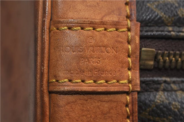 Authentic Louis Vuitton Monogram Alma Hand Bag M51130 LV 2424D
