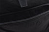 Authentic PRADA VELA Nylon Tessuto Leather Backpack B4650 Black 2424I