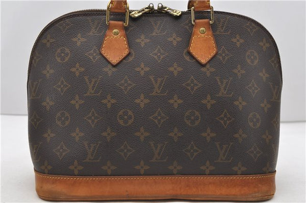 Authentic Louis Vuitton Monogram Alma Hand Bag M51130 LV 2425D