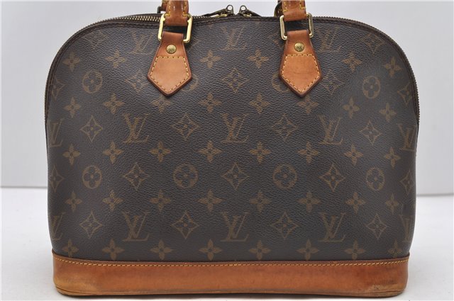 Authentic Louis Vuitton Monogram Alma Hand Bag M51130 LV 2425D