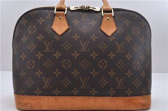 Authentic Louis Vuitton Monogram Alma Hand Bag M51130 LV 2427D