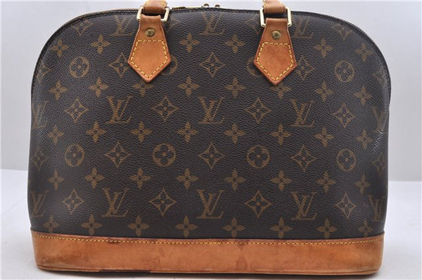 Authentic Louis Vuitton Monogram Alma Hand Bag M51130 LV 2427D