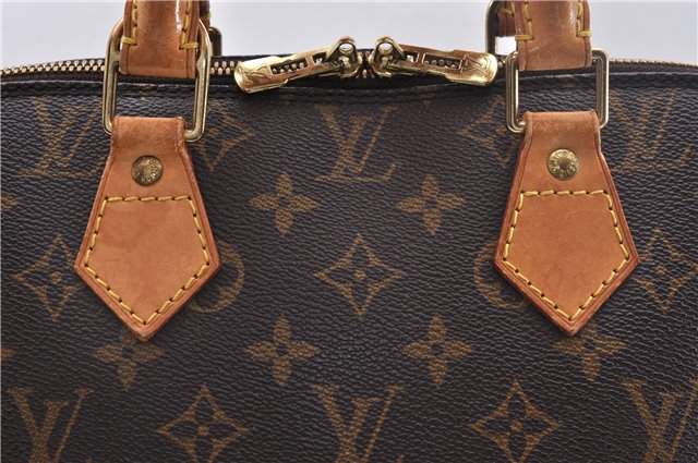 Authentic Louis Vuitton Monogram Alma Hand Bag M51130 LV 2427D