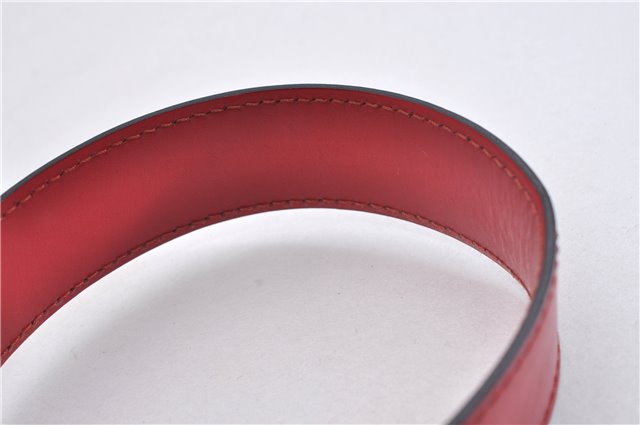 Auth Louis Vuitton Epi Sac De Paule PM Shoulder Cross Bag Red M80207 LV 2428F