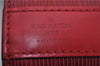 Auth Louis Vuitton Epi Sac De Paule PM Shoulder Cross Bag Red M80207 LV 2428F