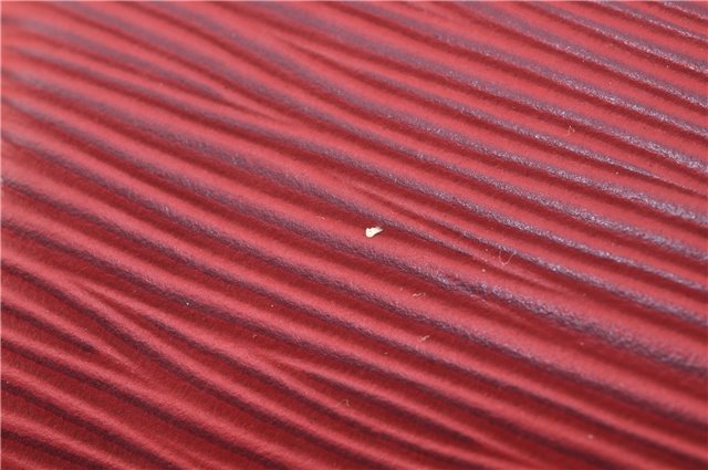 Auth Louis Vuitton Epi Sac De Paule PM Shoulder Cross Bag Red M80207 LV 2428F