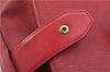 Auth Louis Vuitton Epi Sac De Paule PM Shoulder Cross Bag Red M80207 LV 2428F