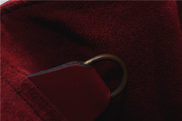 Auth Louis Vuitton Epi Sac De Paule PM Shoulder Cross Bag Red M80207 LV 2428F