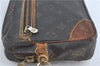 Auth Louis Vuitton Monogram Marly Dragonne GM Clutch Hand Bag M51825 LV 2429B