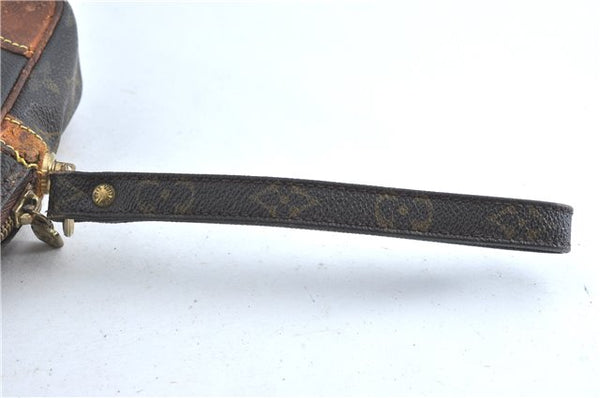 Auth Louis Vuitton Monogram Marly Dragonne GM Clutch Hand Bag M51825 LV 2429B