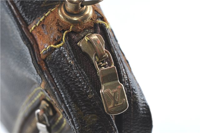 Auth Louis Vuitton Monogram Marly Dragonne GM Clutch Hand Bag M51825 LV 2429B