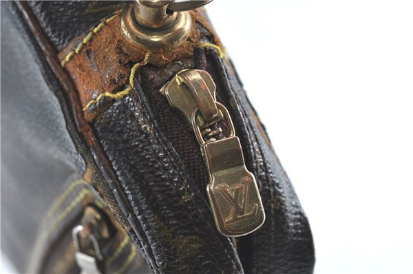 Auth Louis Vuitton Monogram Marly Dragonne GM Clutch Hand Bag M51825 LV 2429B