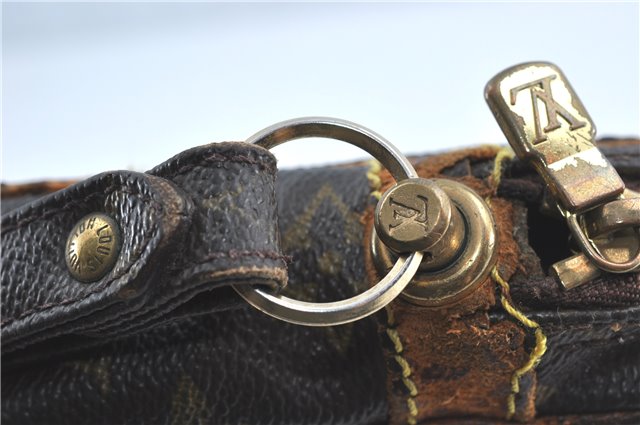 Auth Louis Vuitton Monogram Marly Dragonne GM Clutch Hand Bag M51825 LV 2429B