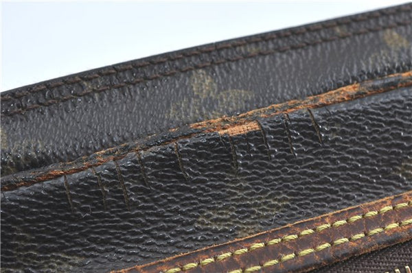 Auth Louis Vuitton Monogram Marly Dragonne GM Clutch Hand Bag M51825 LV 2429B