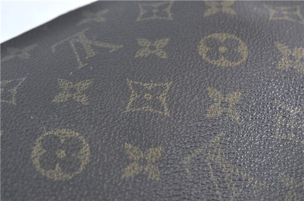 Auth Louis Vuitton Monogram Marly Dragonne GM Clutch Hand Bag M51825 LV 2429B