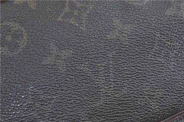 Auth Louis Vuitton Monogram Marly Dragonne GM Clutch Hand Bag M51825 LV 2429B