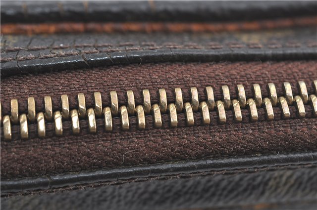 Auth Louis Vuitton Monogram Marly Dragonne GM Clutch Hand Bag M51825 LV 2429B