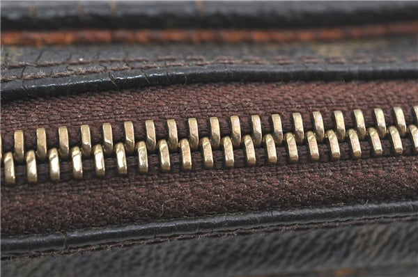 Auth Louis Vuitton Monogram Marly Dragonne GM Clutch Hand Bag M51825 LV 2429B