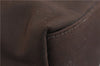 Authentic GUCCI Shoulder Hand Bag Nylon Leather 0000602 Brown 2430D