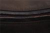 Authentic GUCCI Shoulder Hand Bag Nylon Leather 0000602 Brown 2430D