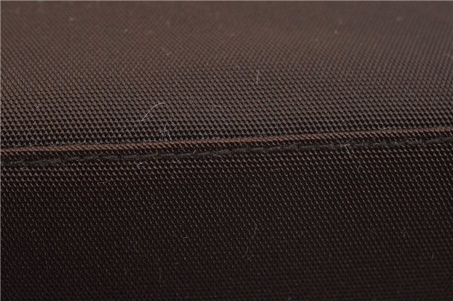 Authentic GUCCI Shoulder Hand Bag Nylon Leather 0000602 Brown 2430D