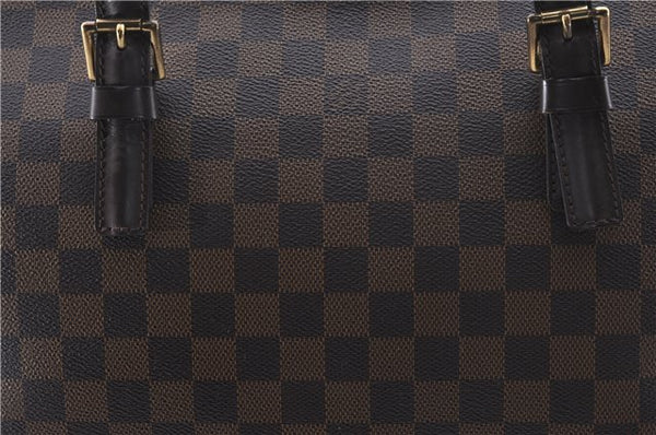 Authentic Louis Vuitton Damier Chelsea Shoulder Tote Bag N51119 LV 2432D