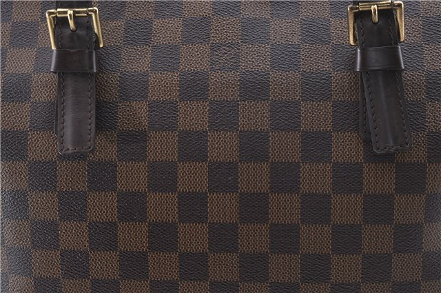 Authentic Louis Vuitton Damier Chelsea Shoulder Tote Bag N51119 LV 2432D