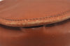 Authentic CELINE Vintage Shoulder Cross Body Bag Leather Brown 2432I