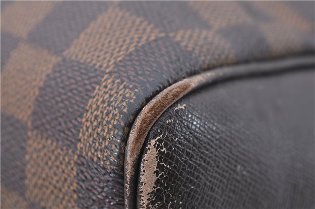 Authentic Louis Vuitton Damier Brera Hand Bag N51150 LV 2435D