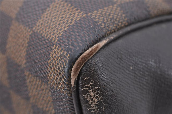 Authentic Louis Vuitton Damier Brera Hand Bag N51150 LV 2435D