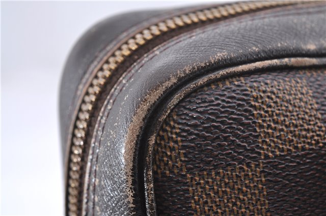 Authentic Louis Vuitton Damier Brera Hand Bag N51150 LV 2435D